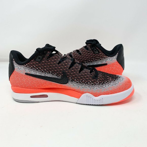 NIKE VAPOR X TC KNIT BLACK LAVA TENNIS BQ0130-001 - Picture 2 of 5